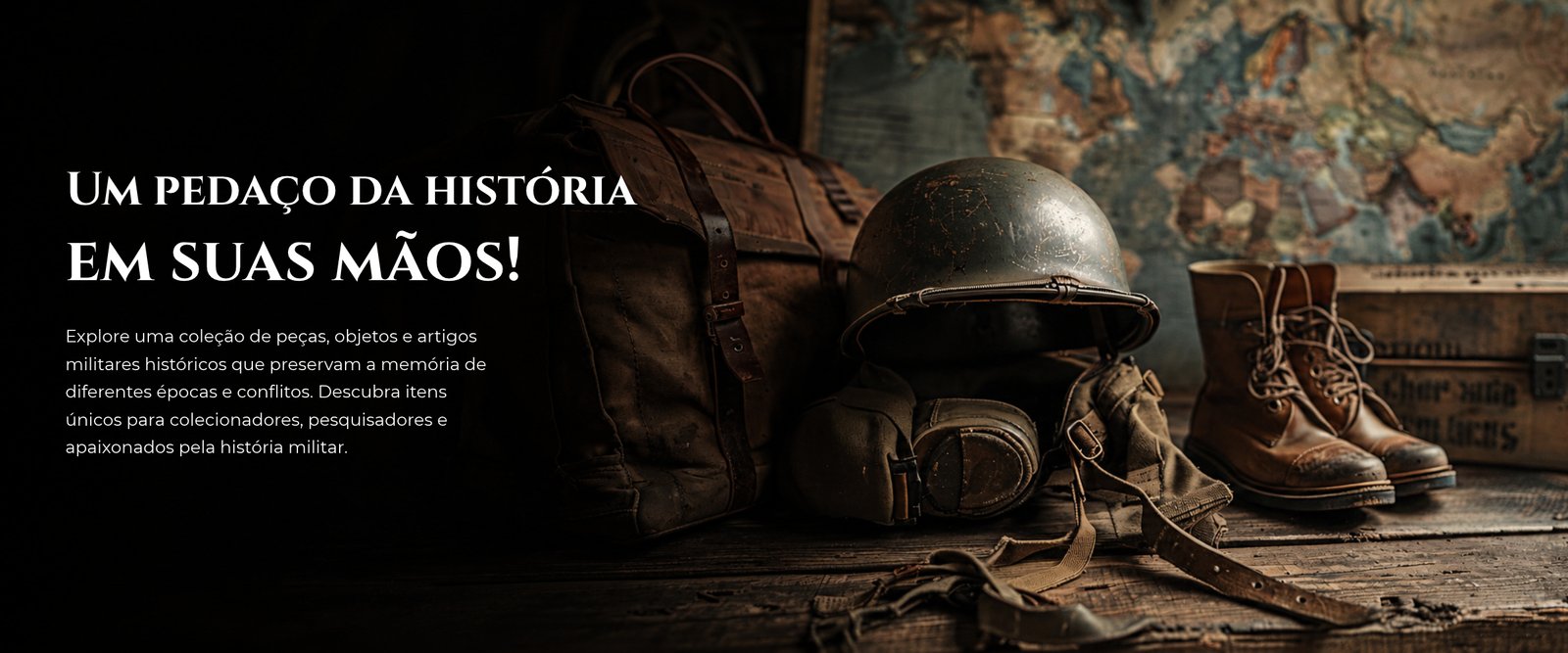 Um pedaço da história em suas mãos